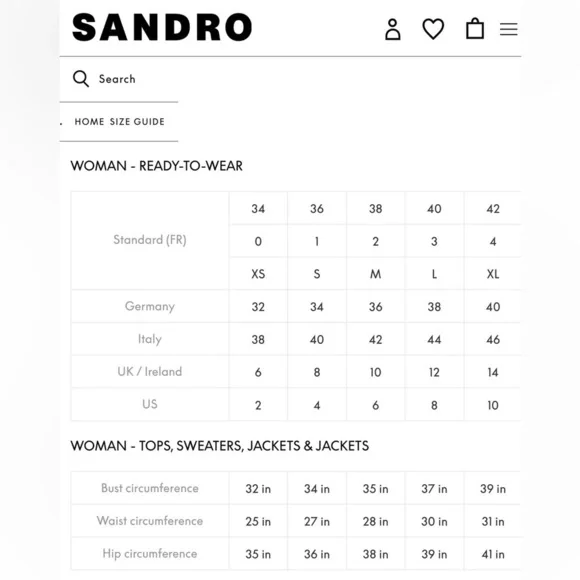 SANDRO Offy Double Breasted Long Coat - Picture 13 of 13